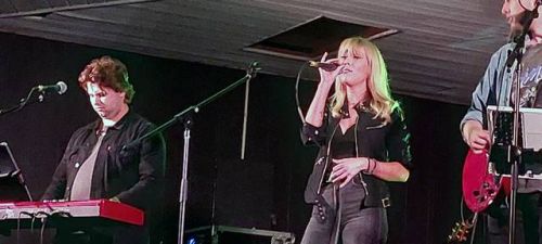 Dayna Reid performed at the second annual Sharbot Lake Beach Bash August 19.